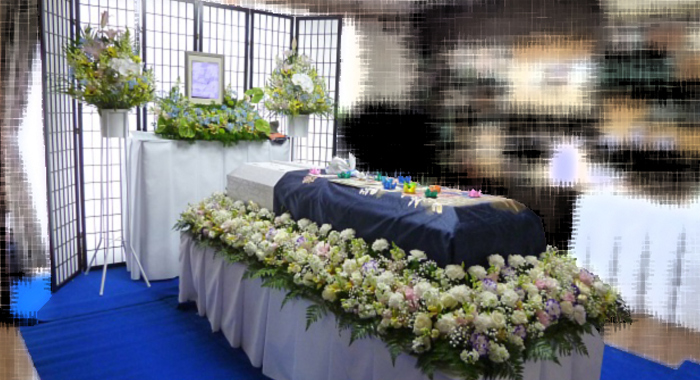 家族葬施行例-2　ご自宅でお別れの会
