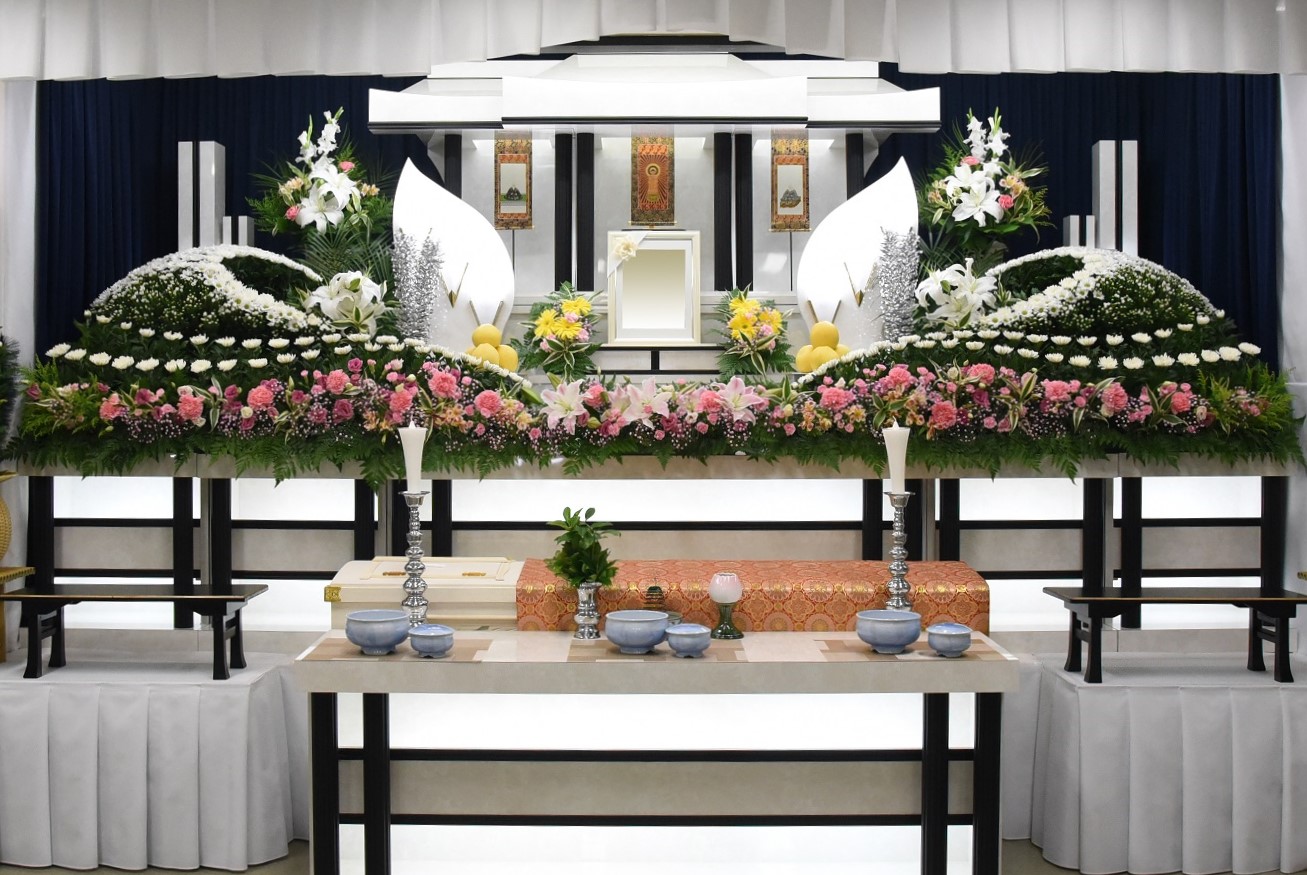 家族葬施行例-1　公益ホール